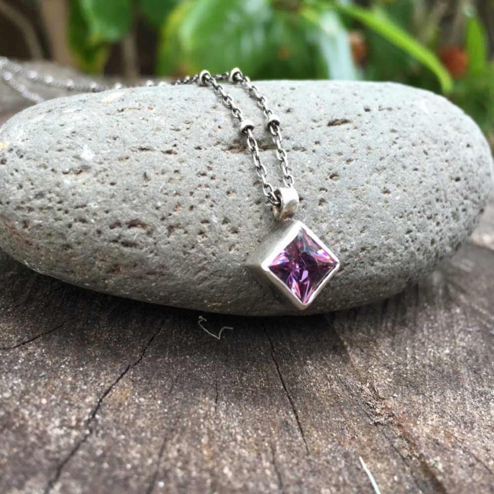 Amethyst necklace